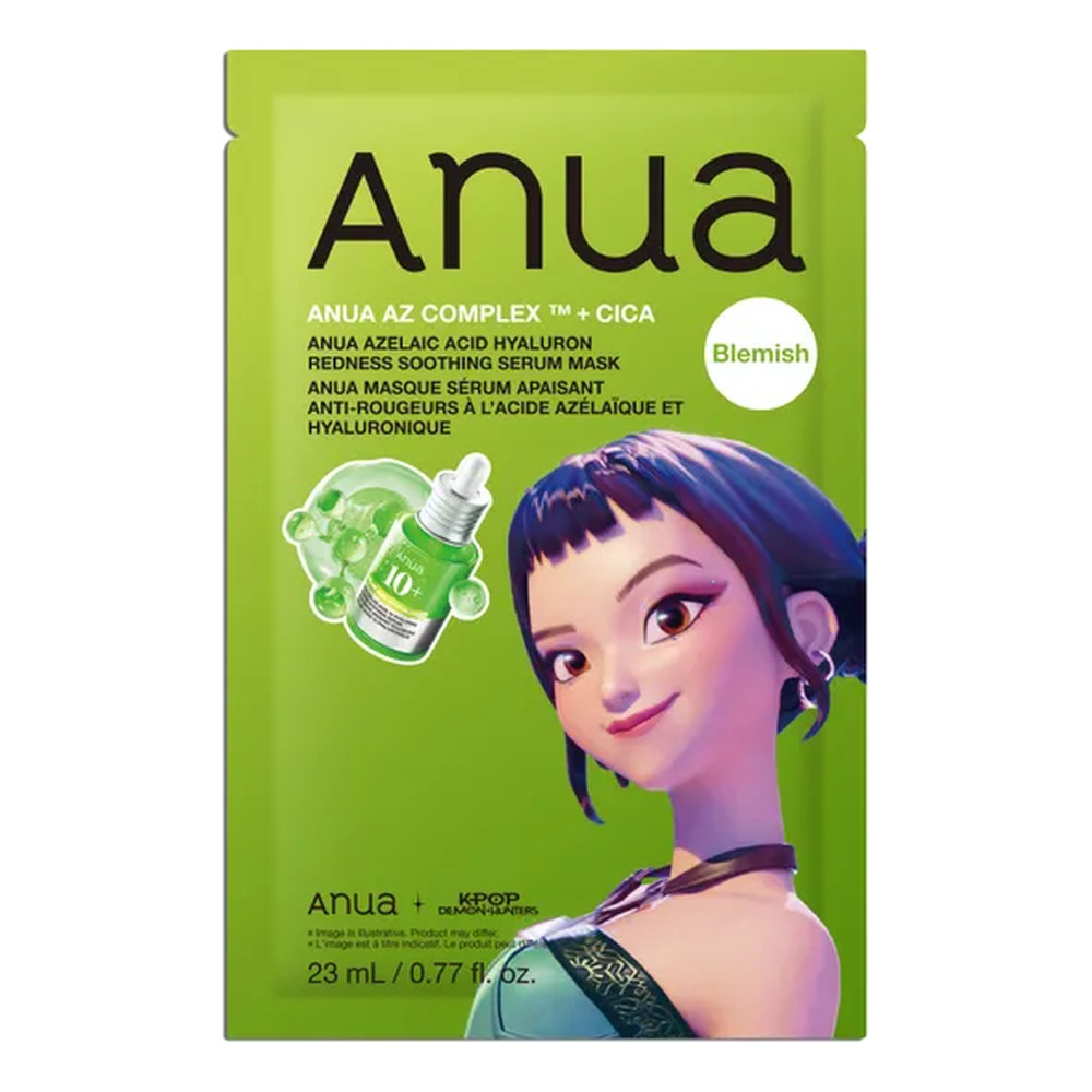 Anua AZ Complex Cica Redness Soothing Serum Mask (K-Pop Edition)