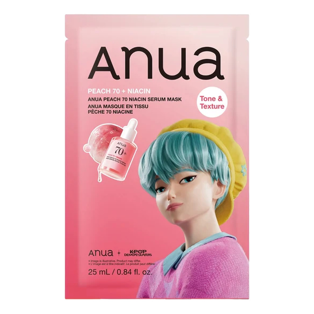 Anua Peach 70 Niacin Serum Mask (K-Pop Edition)