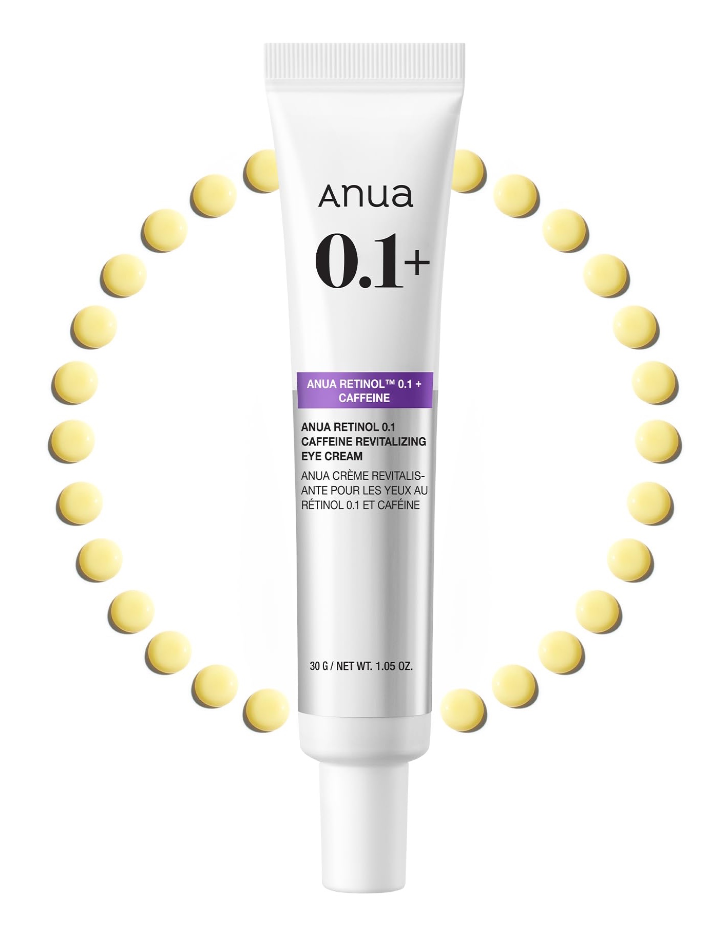 Anua Retinol 0.1 Caffeine Revitalizing Eye Cream