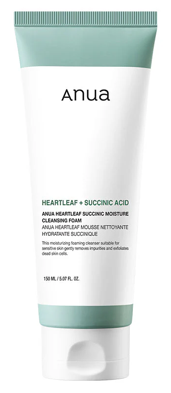 Anua Succinic Acid Foaming Cleanser