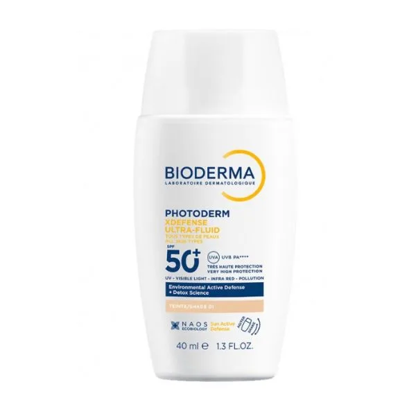 Bioderma Photoderm XDefense Ultra-Fluid SPF50+ (Shade 01)
