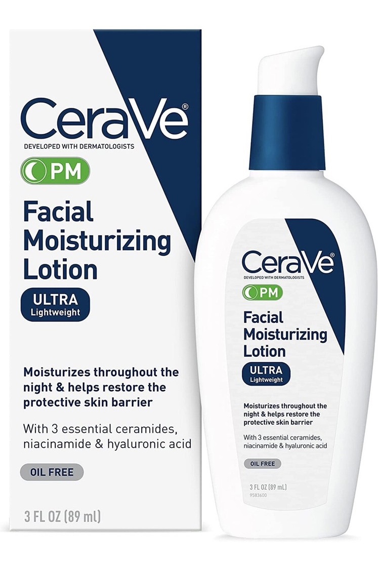 CeraVe PM Facial Moisturizing Lotion