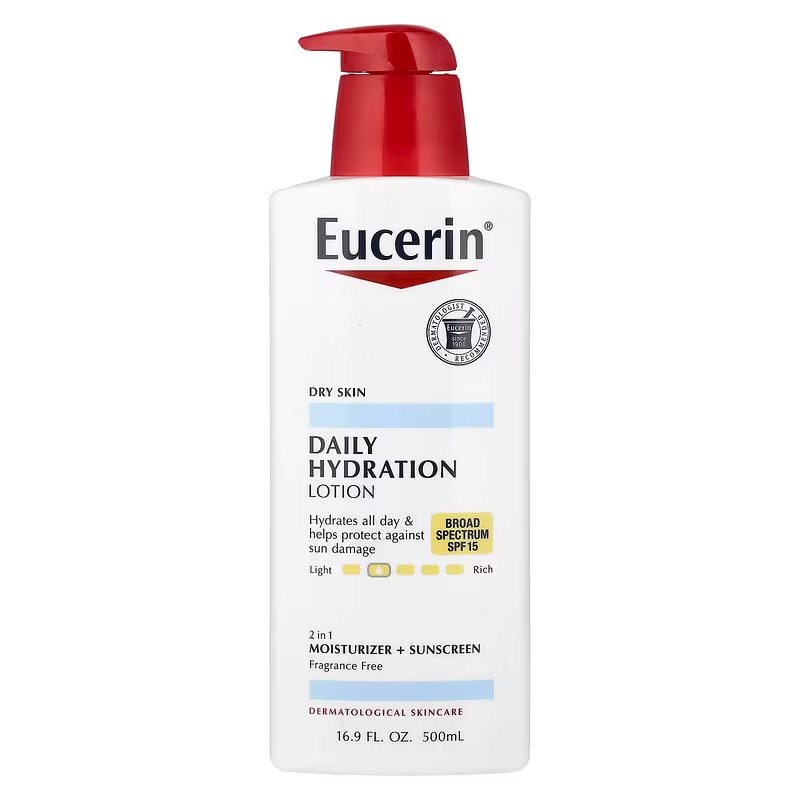 Eucerin Daily Hydration Lotion Broad Spectrum SPF15