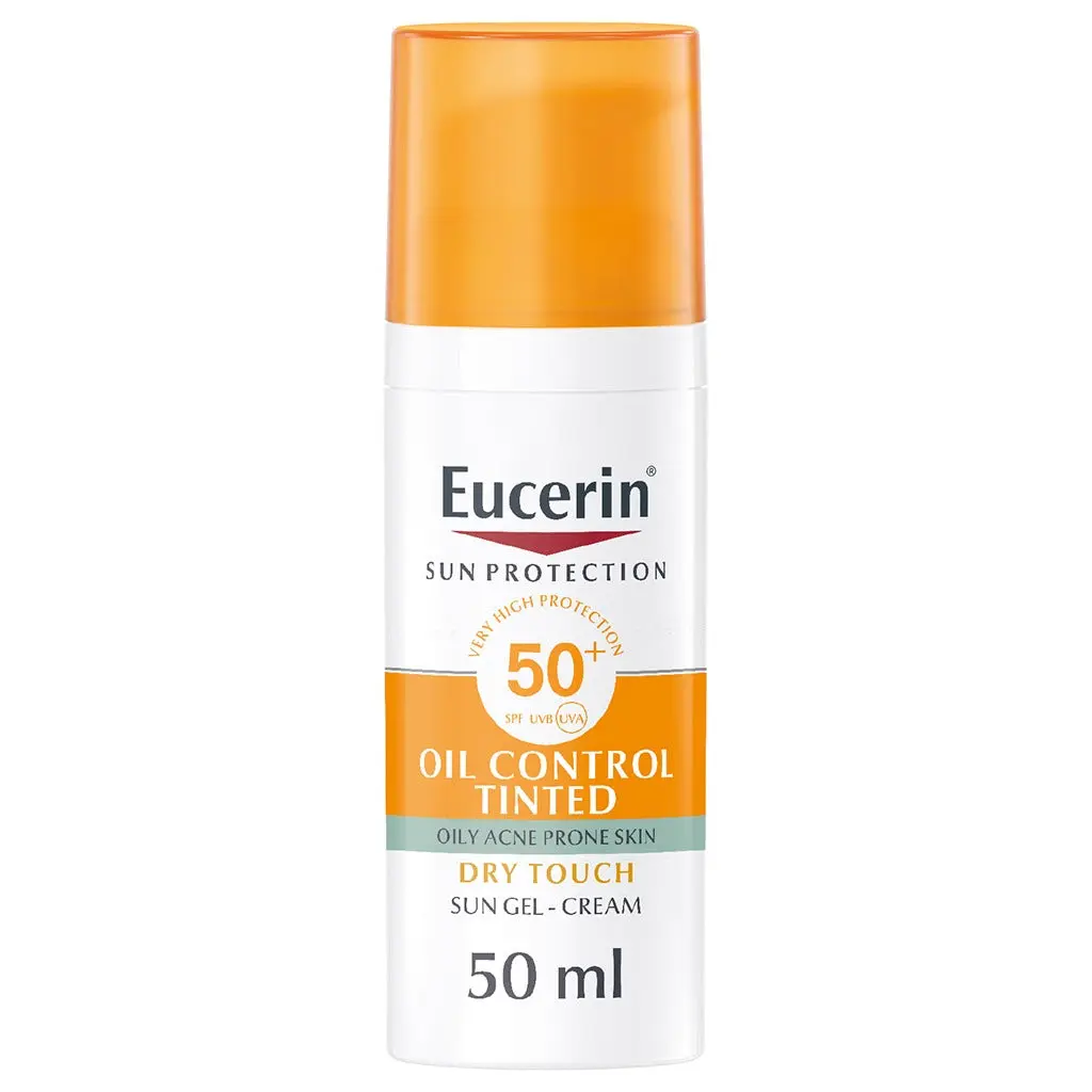 Eucerin Oil Control Tinted Sun Gel-Cream SPF50+ (Dry Touch)