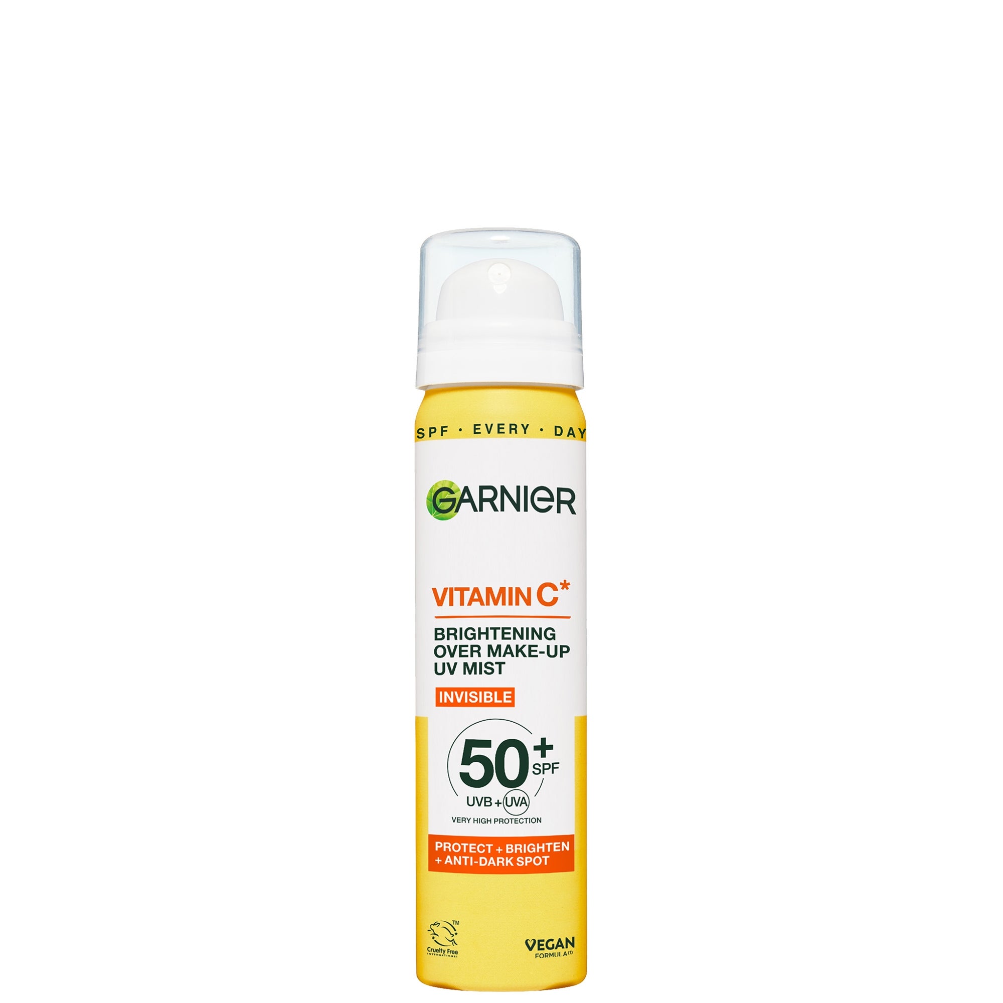 Garnier Vitamin C Brightening Over Make-up UV Mist SPF50+
