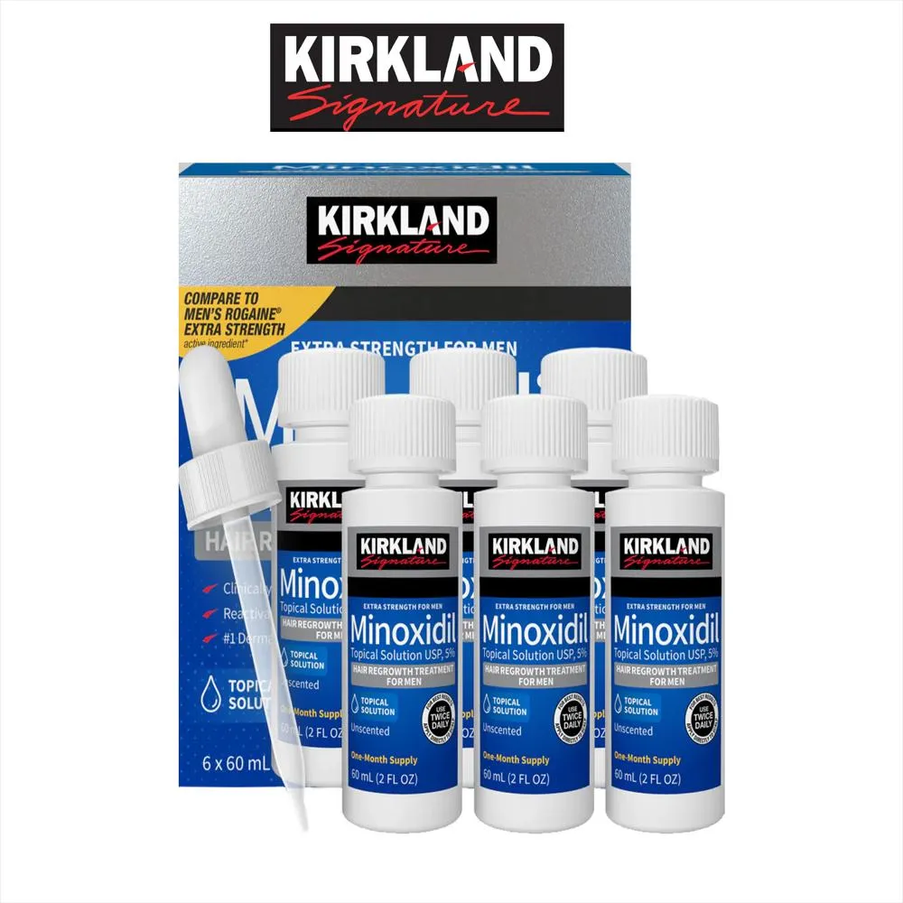 Kirkland Signature Minoxidil 5% Extra Strength for Men