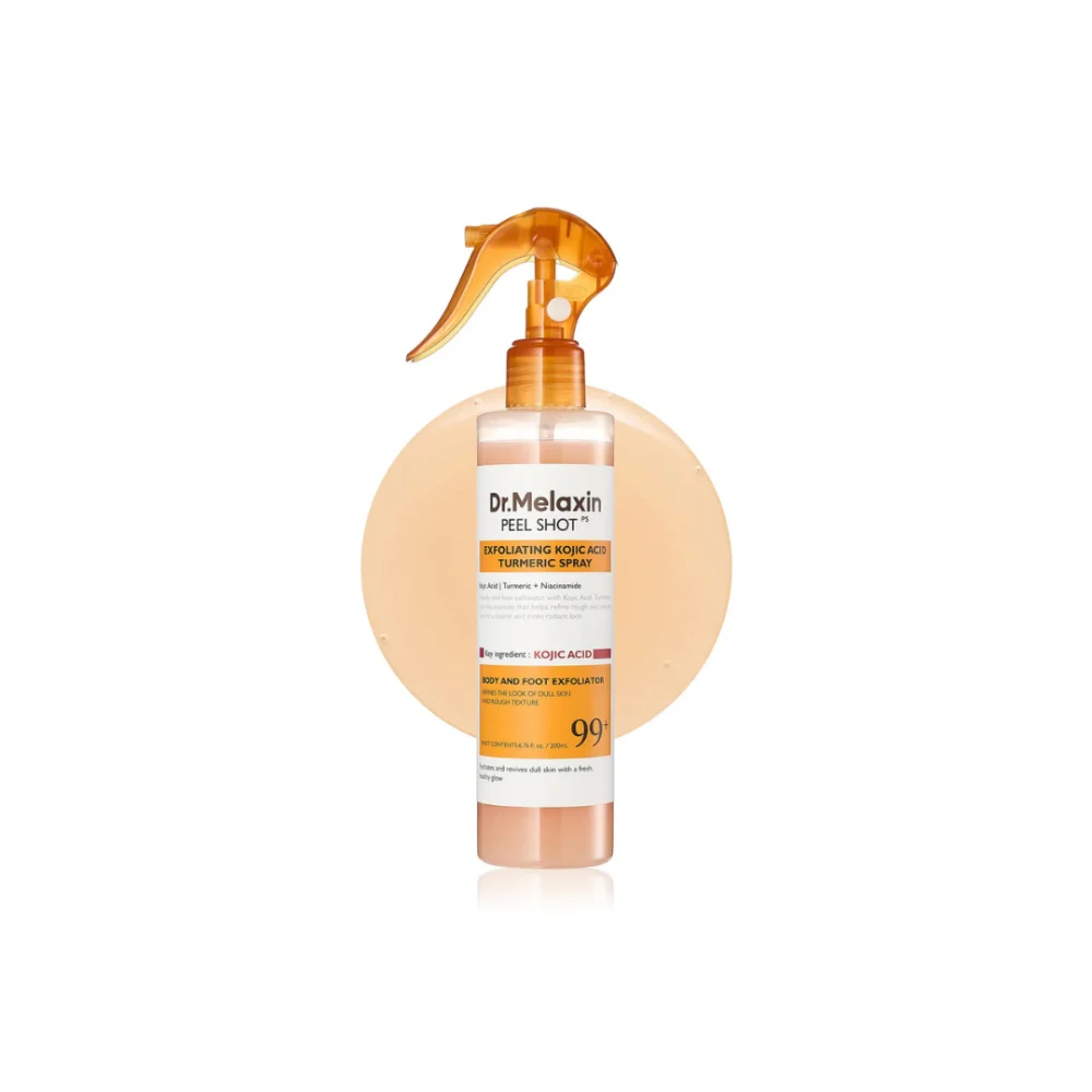 Dr.Melaxin Peel Shot Kojic Acid + Turmeric Body Exfoliating Spray