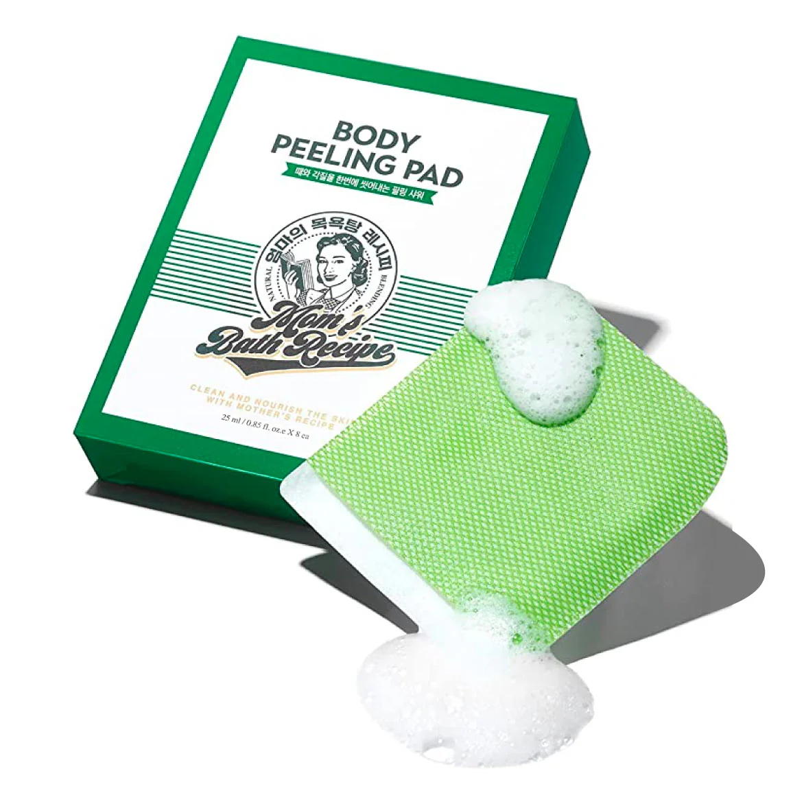 Mom's Bath Recipe Body Peeling Pad Mild