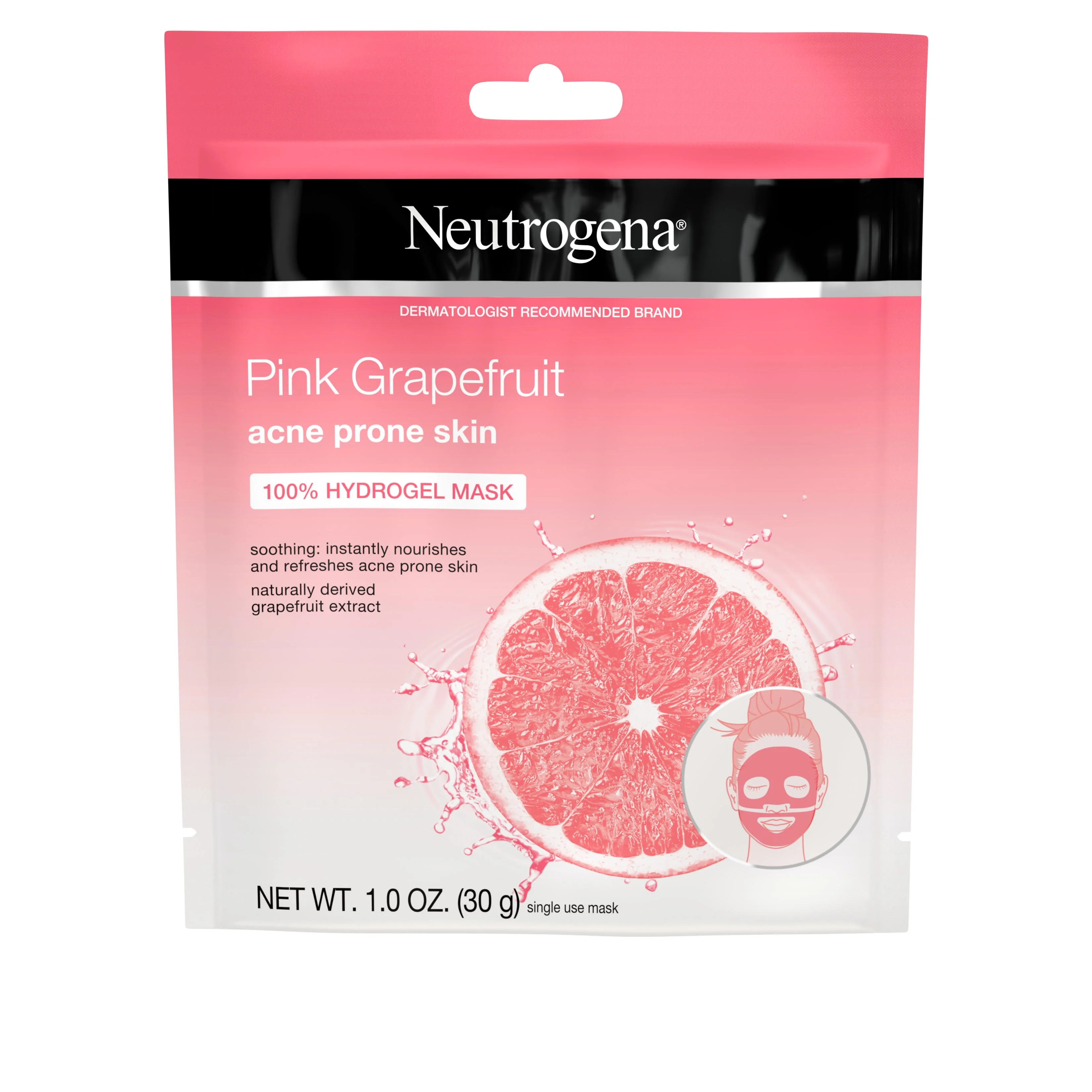 Neutrogena Pink Grapefruit 100% Hydrogel Mask