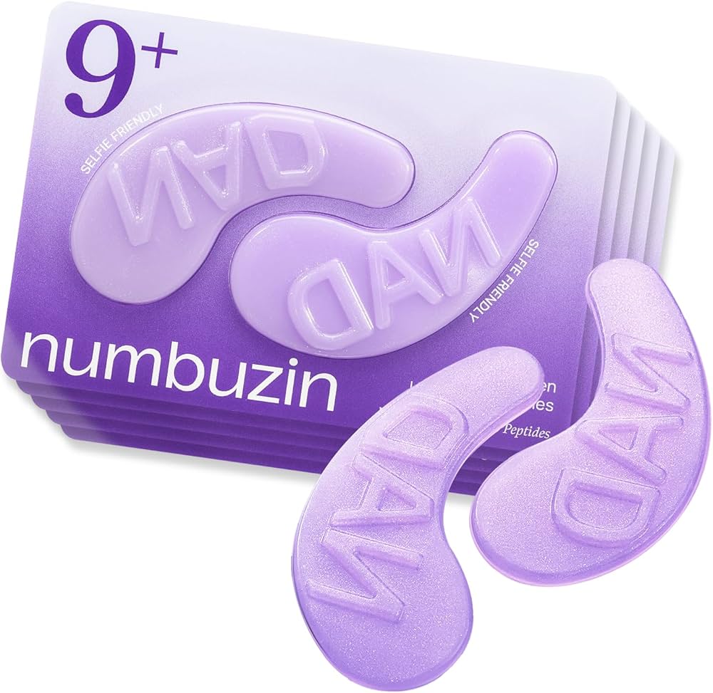 Numbuzin numbuzin No.9 NAD+ Collagen Under Eye Patches