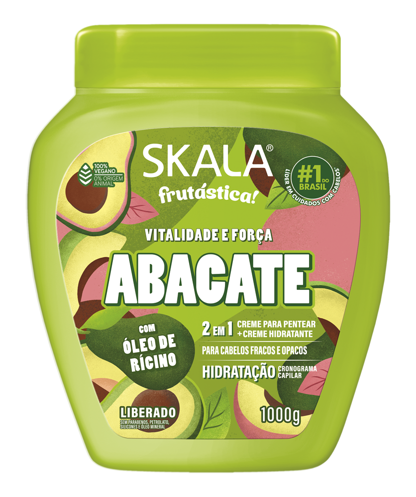 Skala Frutástica Abacate 2 in 1 Treatment Cream 1000g