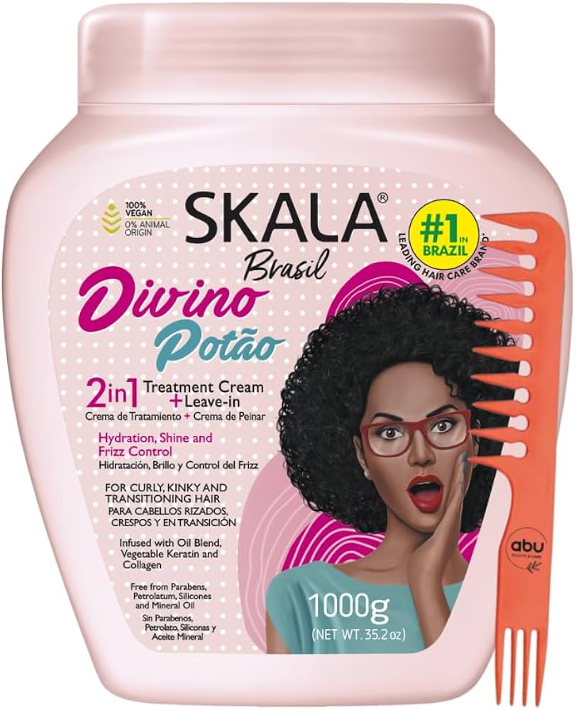 Skala Expert Divino Potão 2 in 1 Treatment Cream + Leave-in 1000g