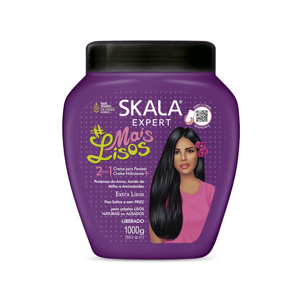 Skala Expert #MaisLisos 2-in-1 Combing Cream 1000g