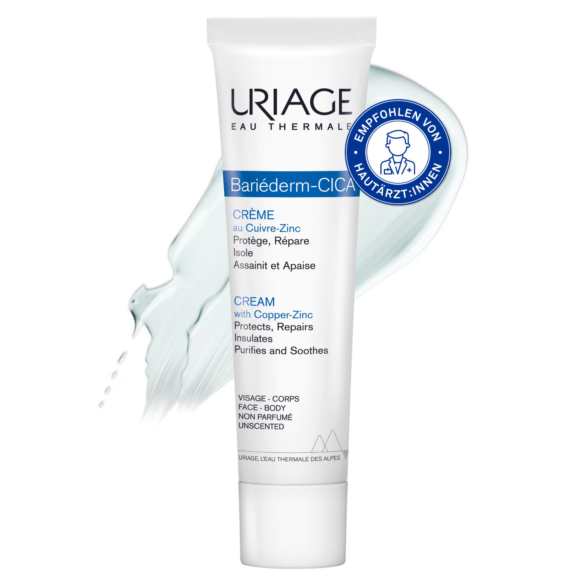 Uriage Bariéderm Cica Cream (Cu-Zn)